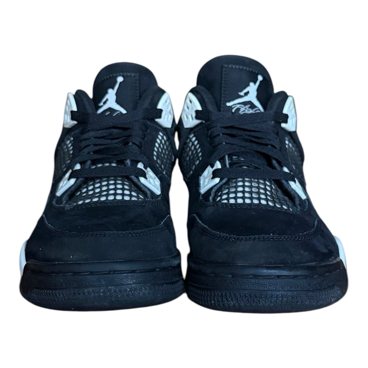Size 7Y - Air Jordan 4 Retro White Thunder