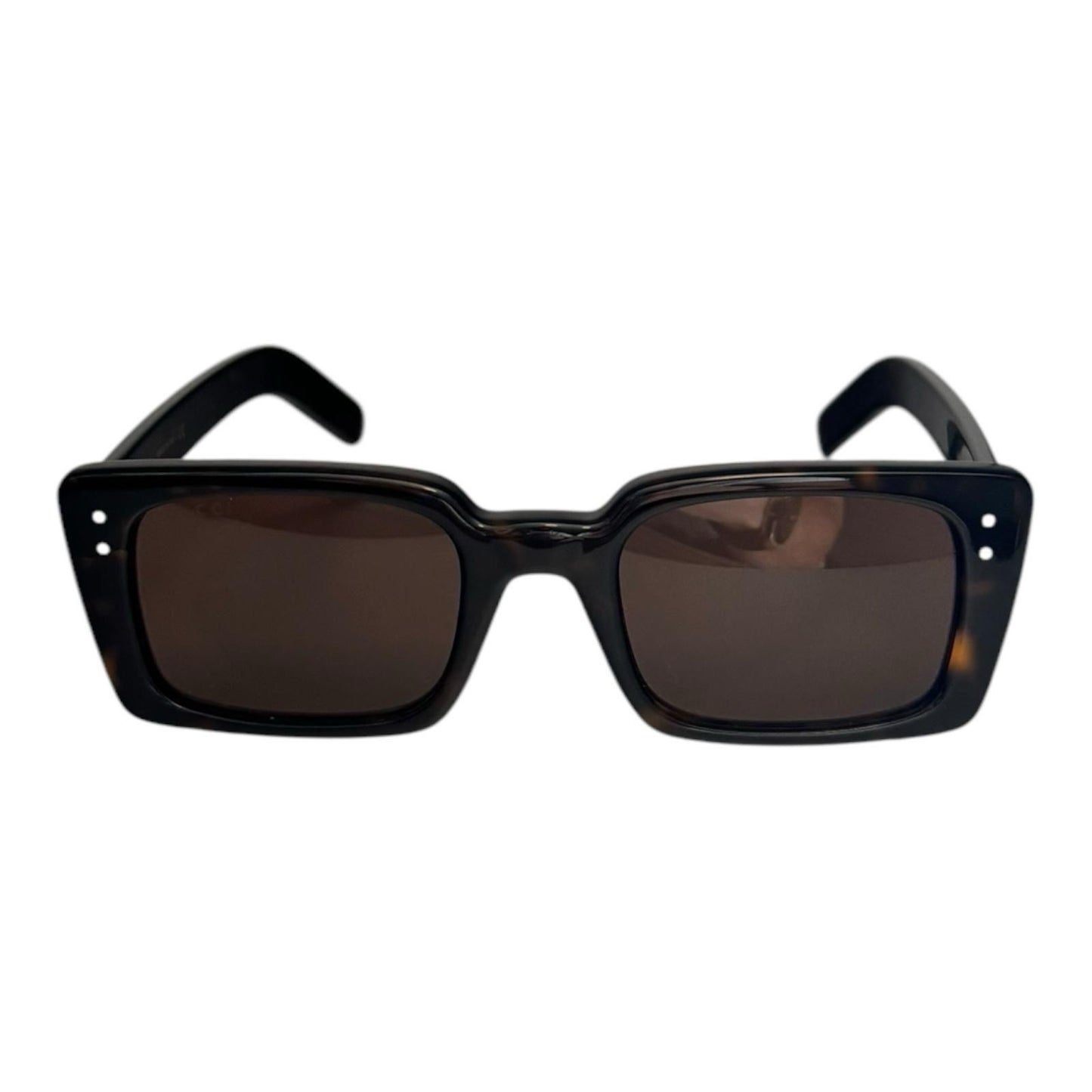GUCCI Rave Squared Sunglasses Black Frames Tinted
