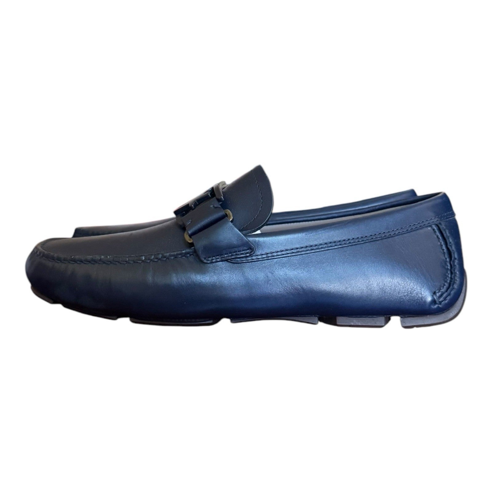 Size 7 Men’s - Salvatore Ferragamo Men's Loafer Shoes Black