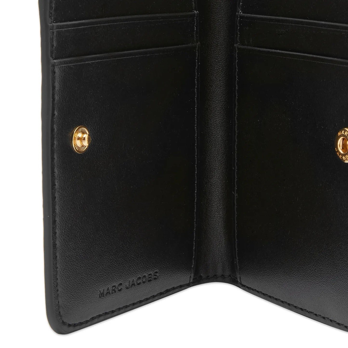 MARC JACOBS WOMENS THE LEATHER MINI COMPACT WALLET