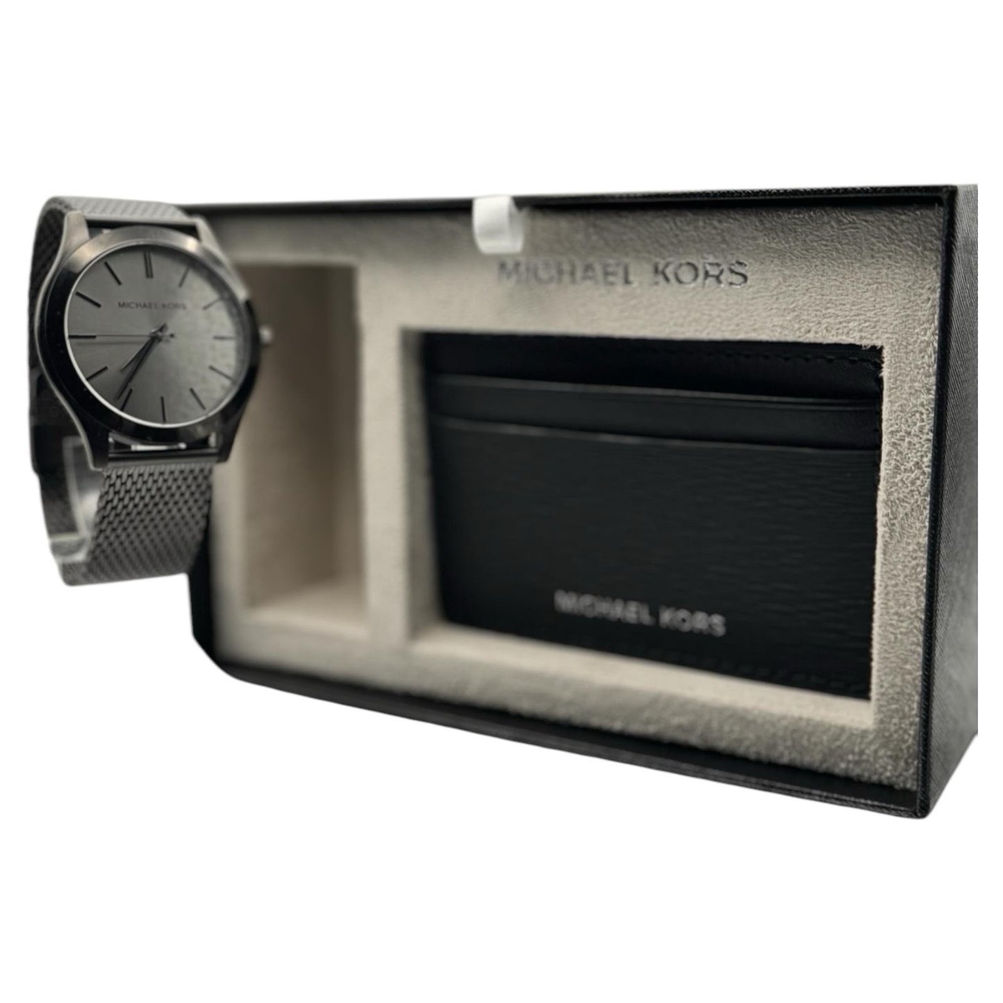 Michael Kors Black Watch And Wallet Bundle **BRAND NEW**