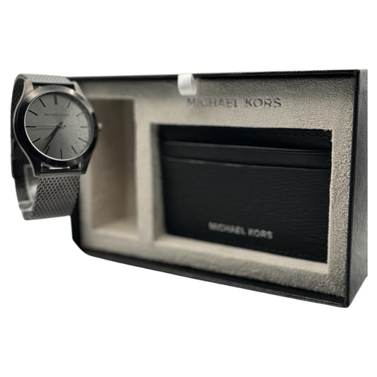 Michael Kors Black Watch And Wallet Bundle **BRAND NEW**