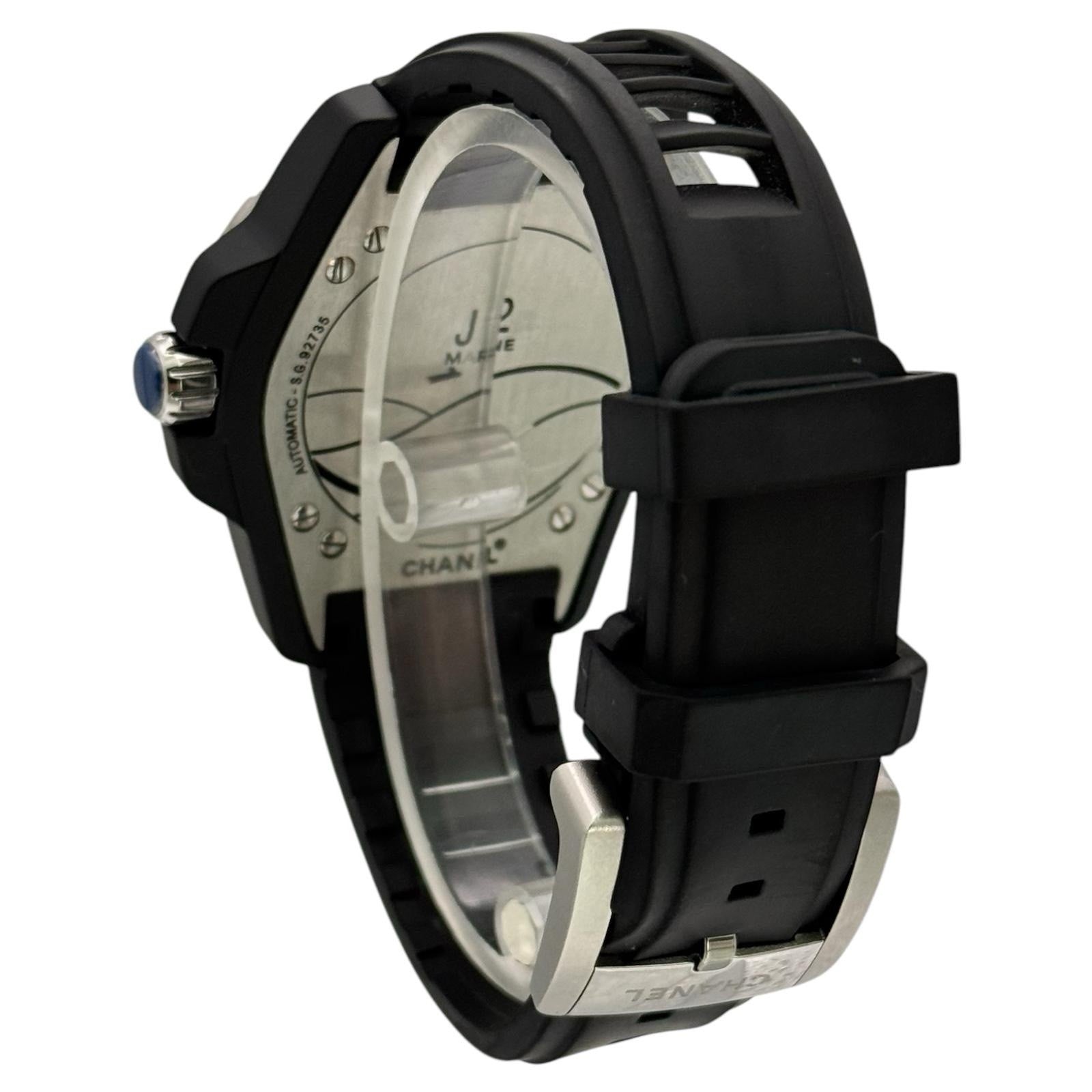 Chanel J12 Ceramic Black Dial 42mm Automatic Movement Men’s Watch J12 Marine