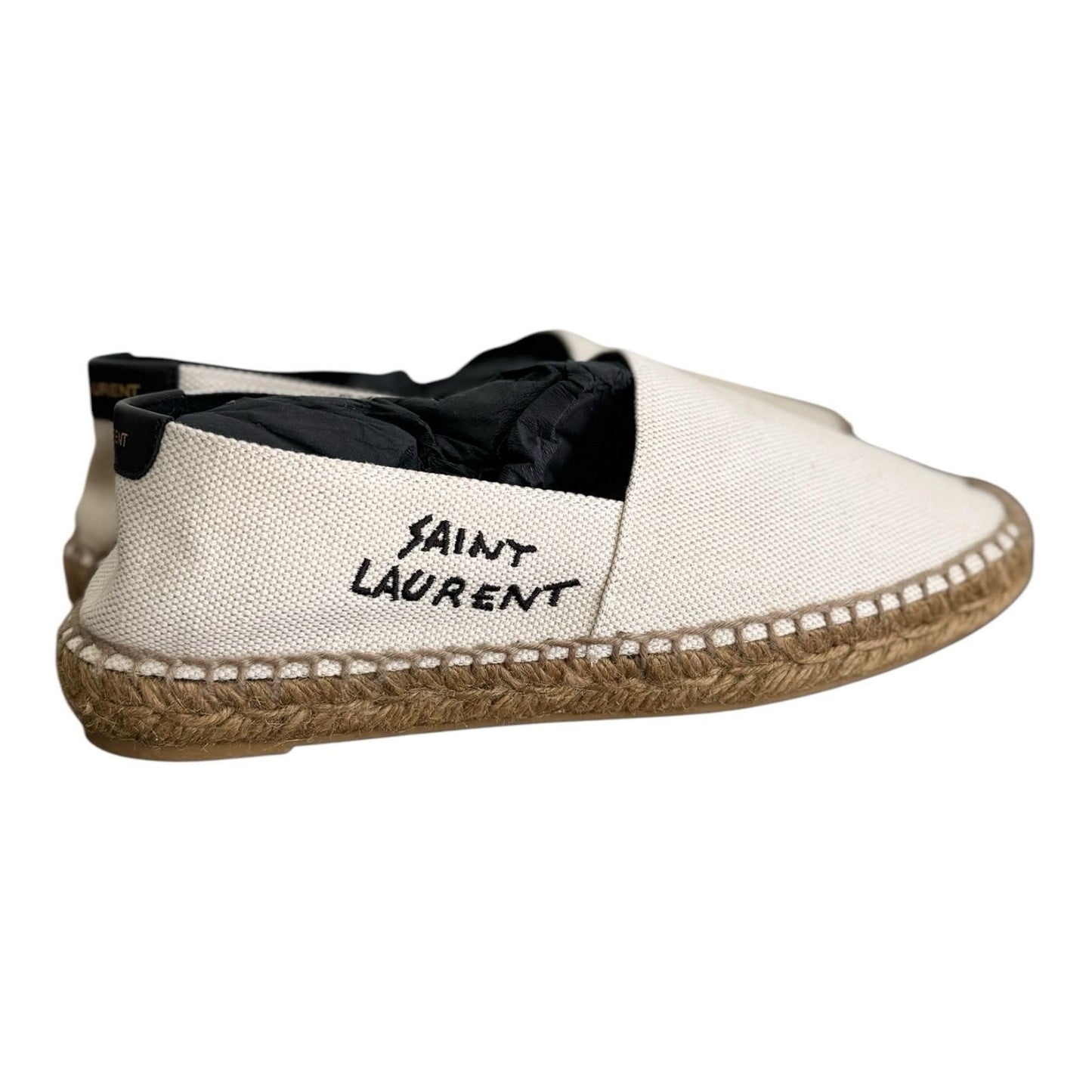 Saint Laurent Canvas Plato Espadrilles