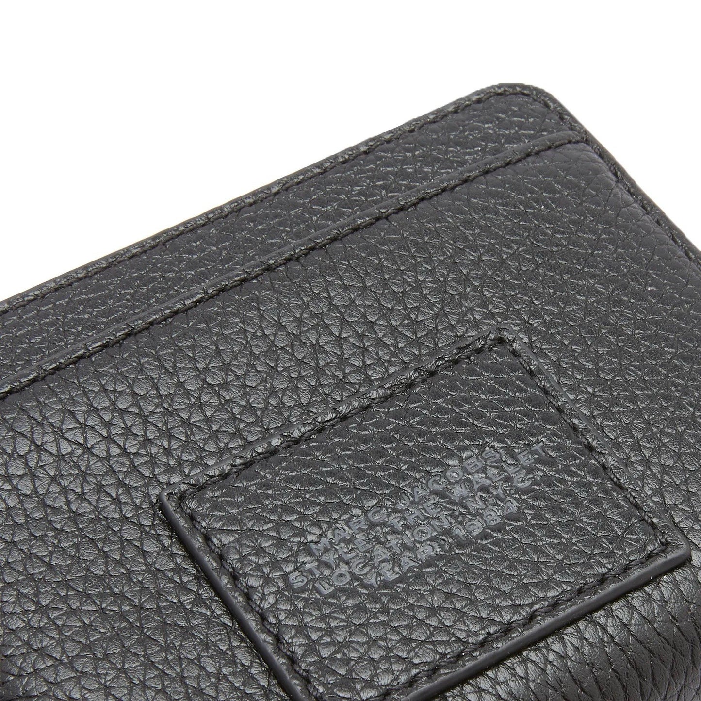 MARC JACOBS WOMENS THE LEATHER MINI COMPACT WALLET