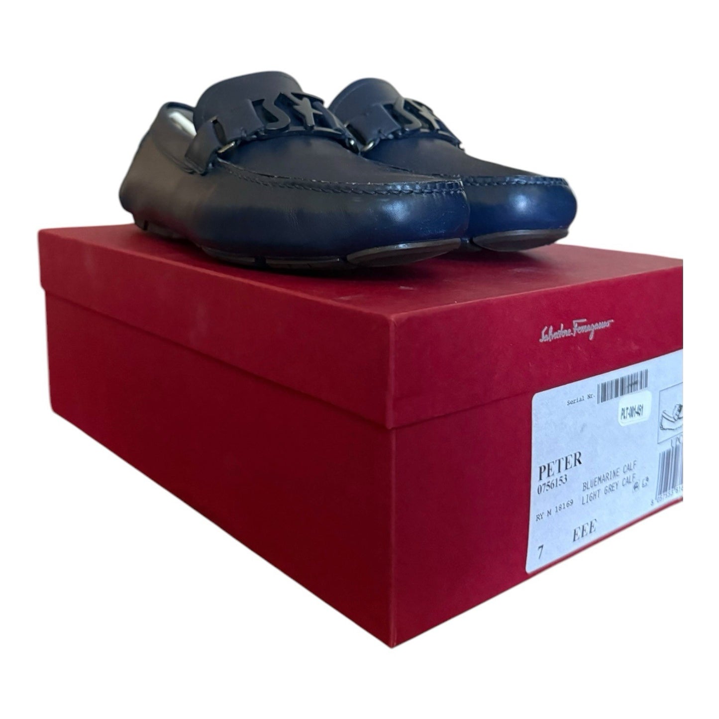 Size 7 Men’s - Salvatore Ferragamo Men's Loafer Shoes Black