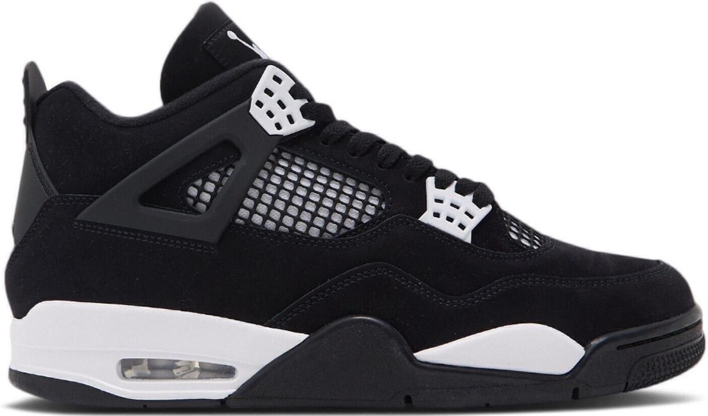 Size 7Y - Air Jordan 4 Retro White Thunder
