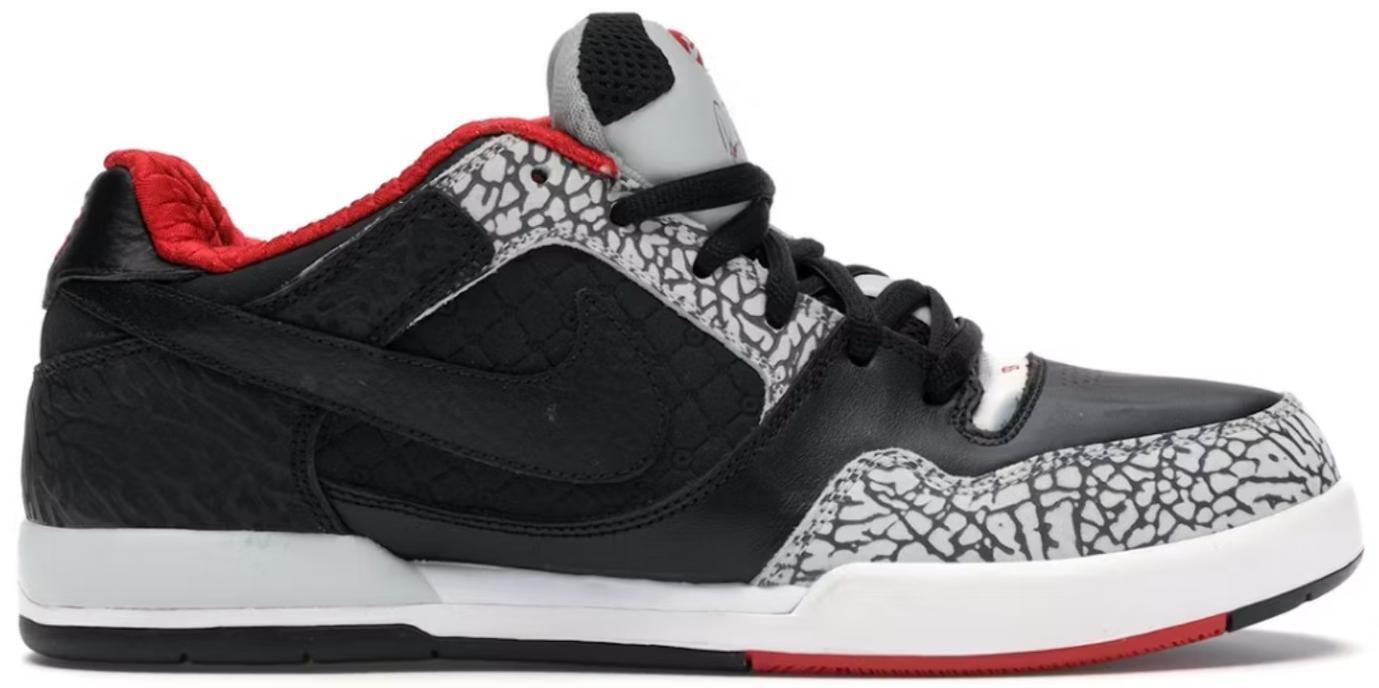 Size 10.5 - Nike Paul Rodriguez 2 Zoom Air Grey Haze Black