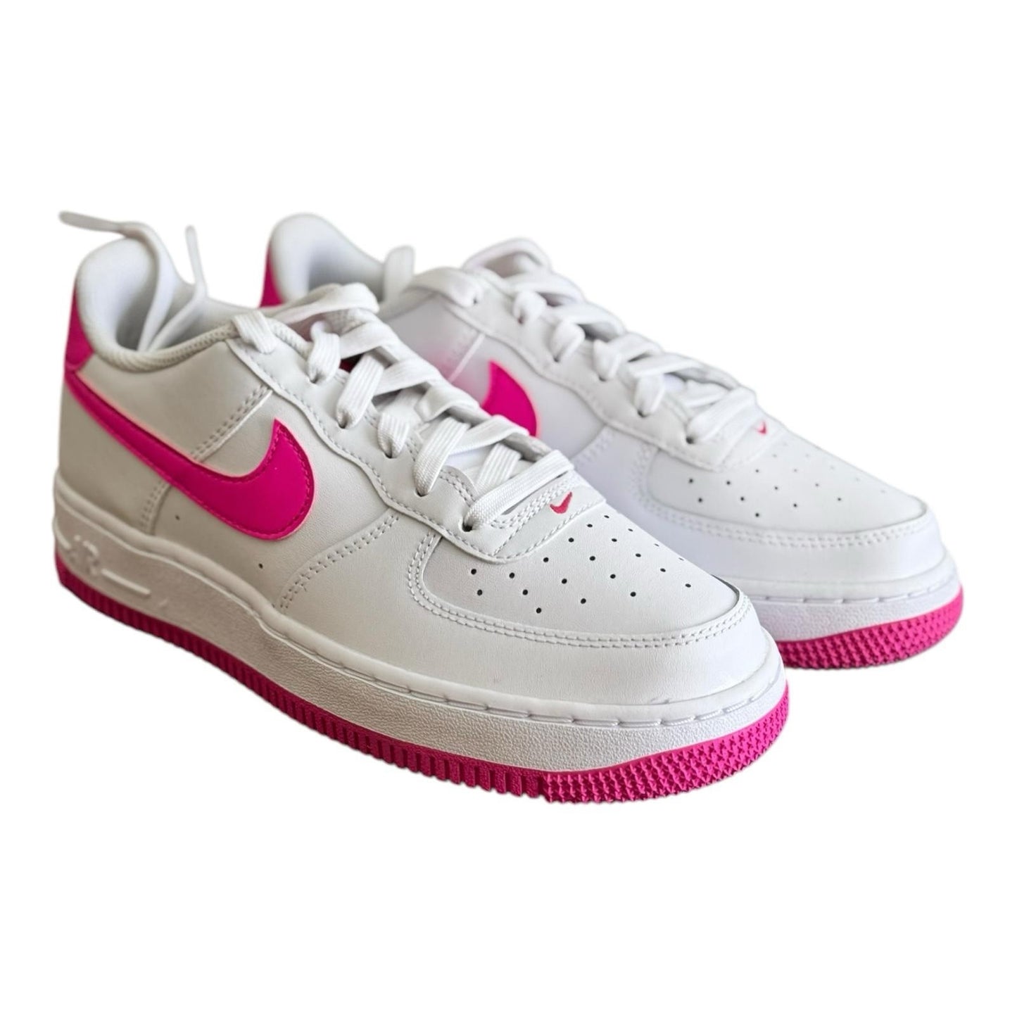 Nike Air Force 1 (GS) Size 5Y Laser Fuchsia