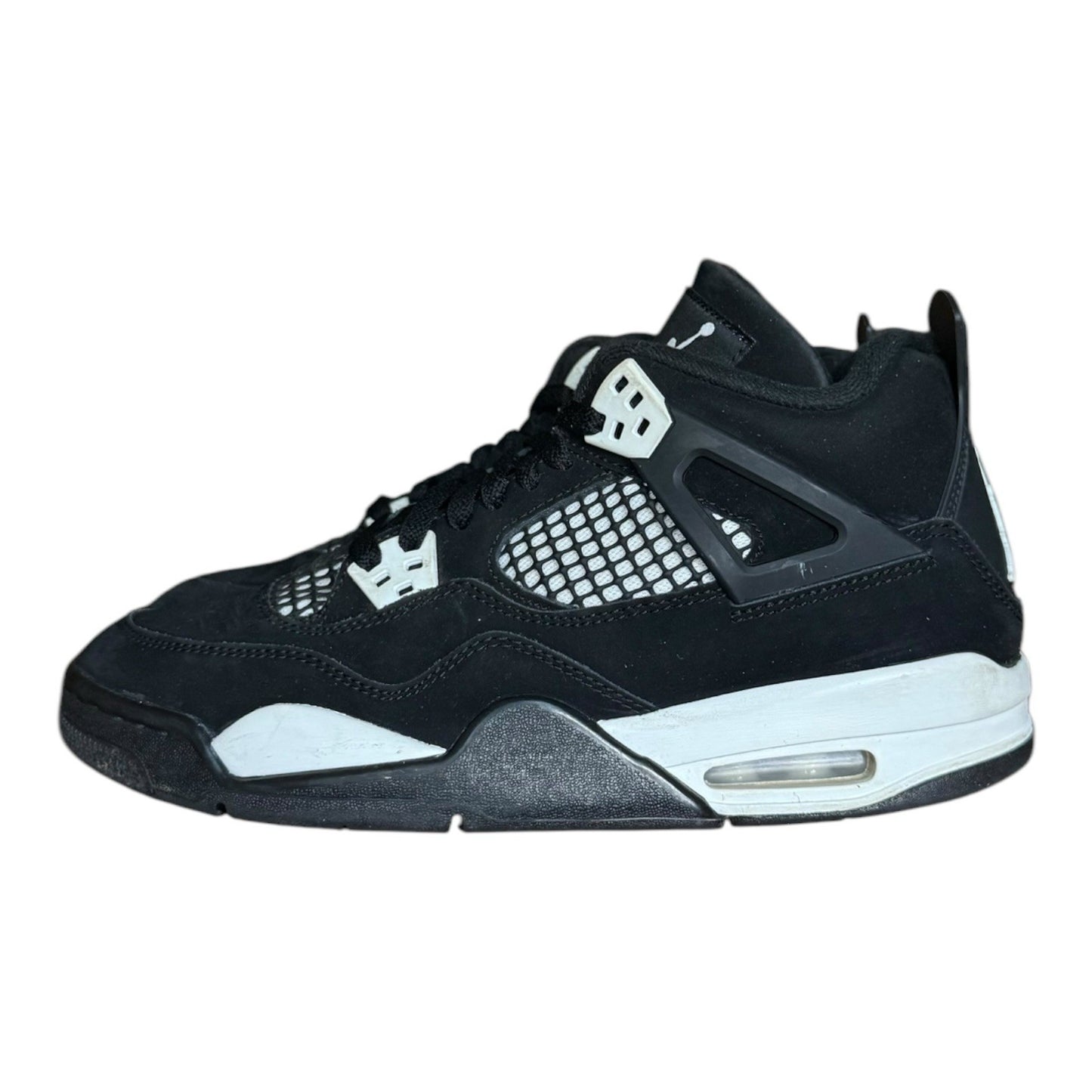 Size 7Y - Air Jordan 4 Retro White Thunder