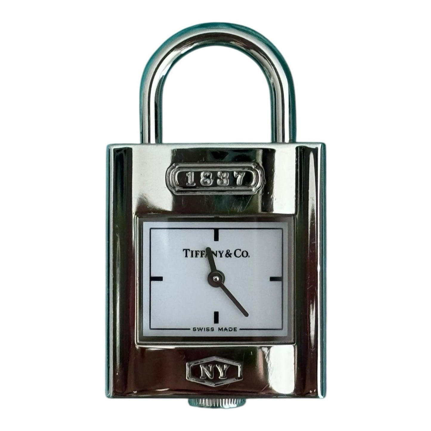 Tiffany & Co Silver Bracelet Clock Charm