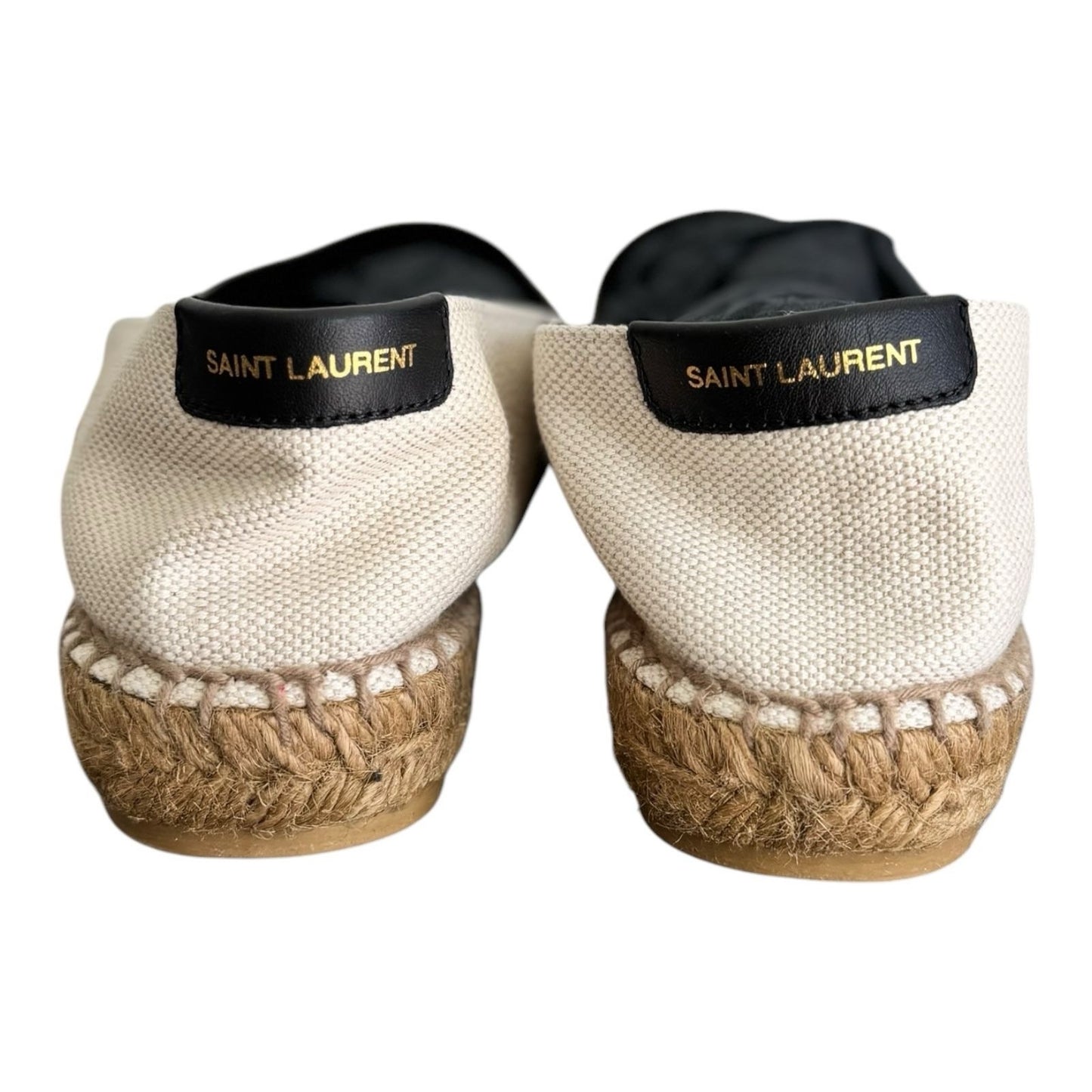 Saint Laurent Canvas Plato Espadrilles