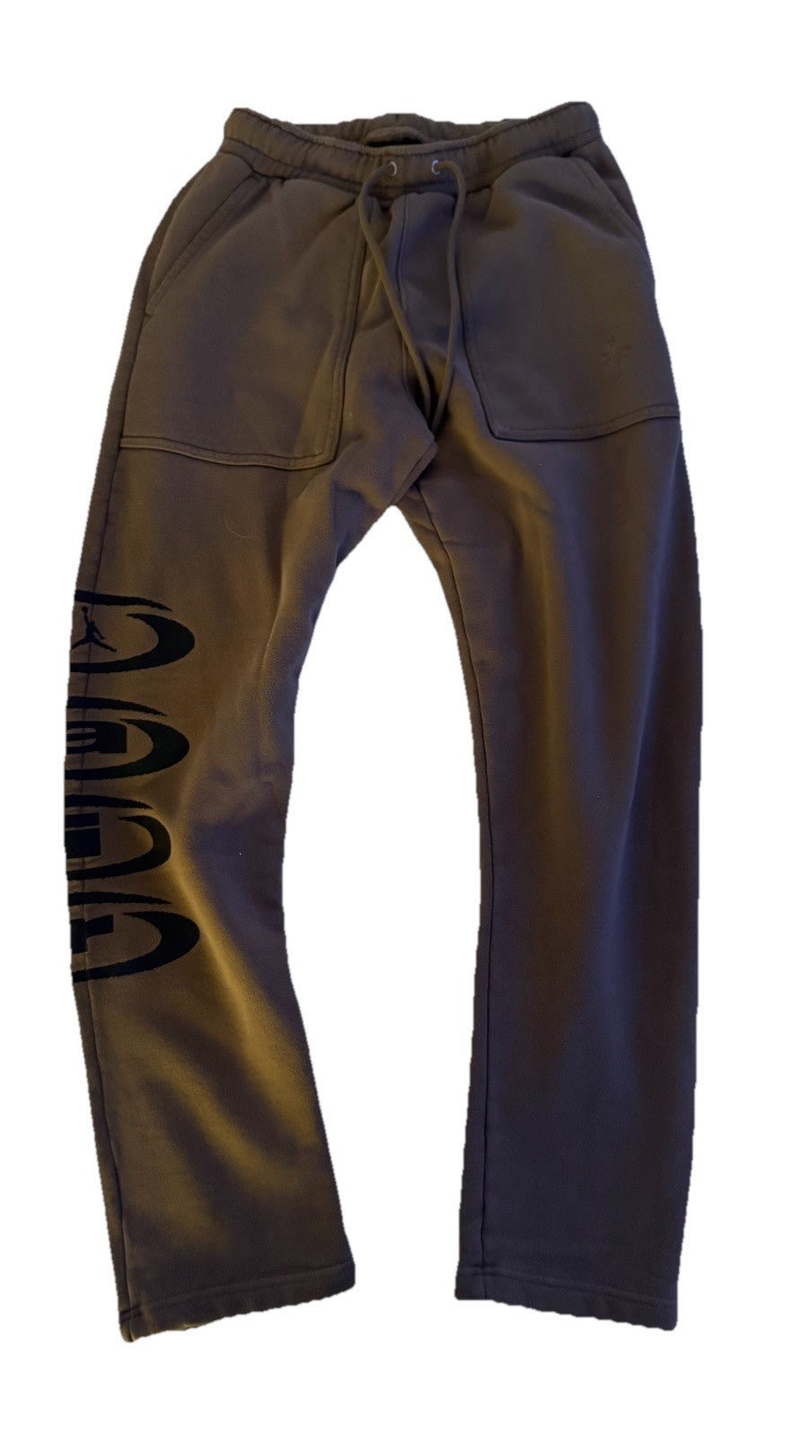 Cactus Jack X Jordan Open Hem Sweat Pants Brown 