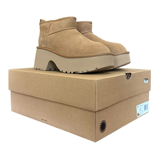 Women’s Heel Ugg Mid Brown Size 9 Women’s