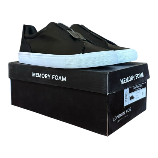 London Fog Low Top Black Sneakers