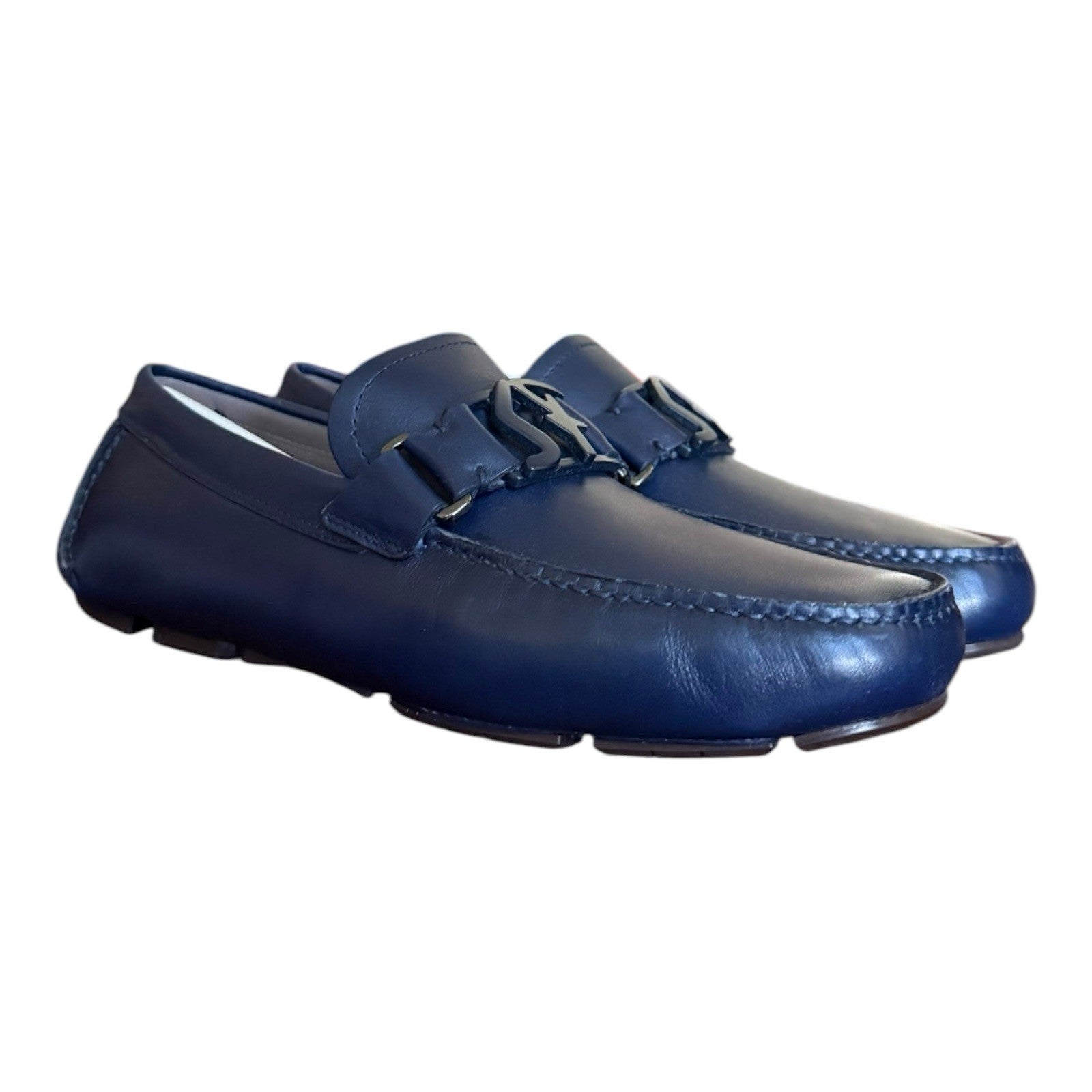Size 7 Men’s - Salvatore Ferragamo Men's Loafer Shoes Black