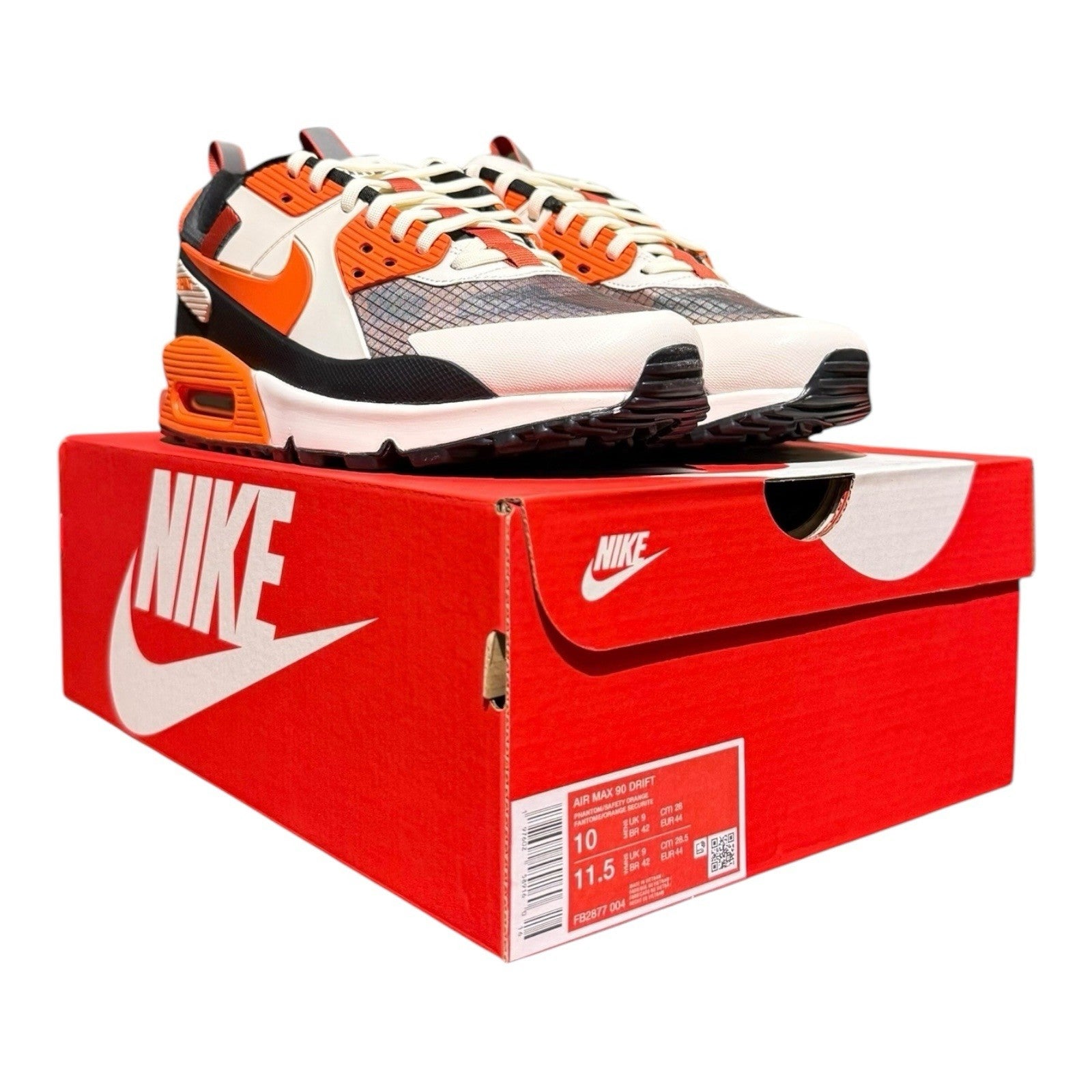Size 13 - Nike Air Max 90 Drift Phantom Safety Orange