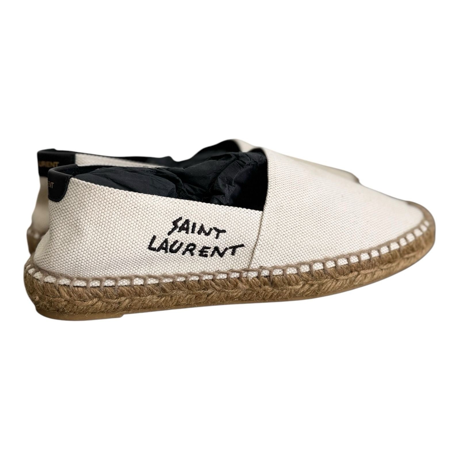 Saint Laurent Canvas Plato Espadrilles