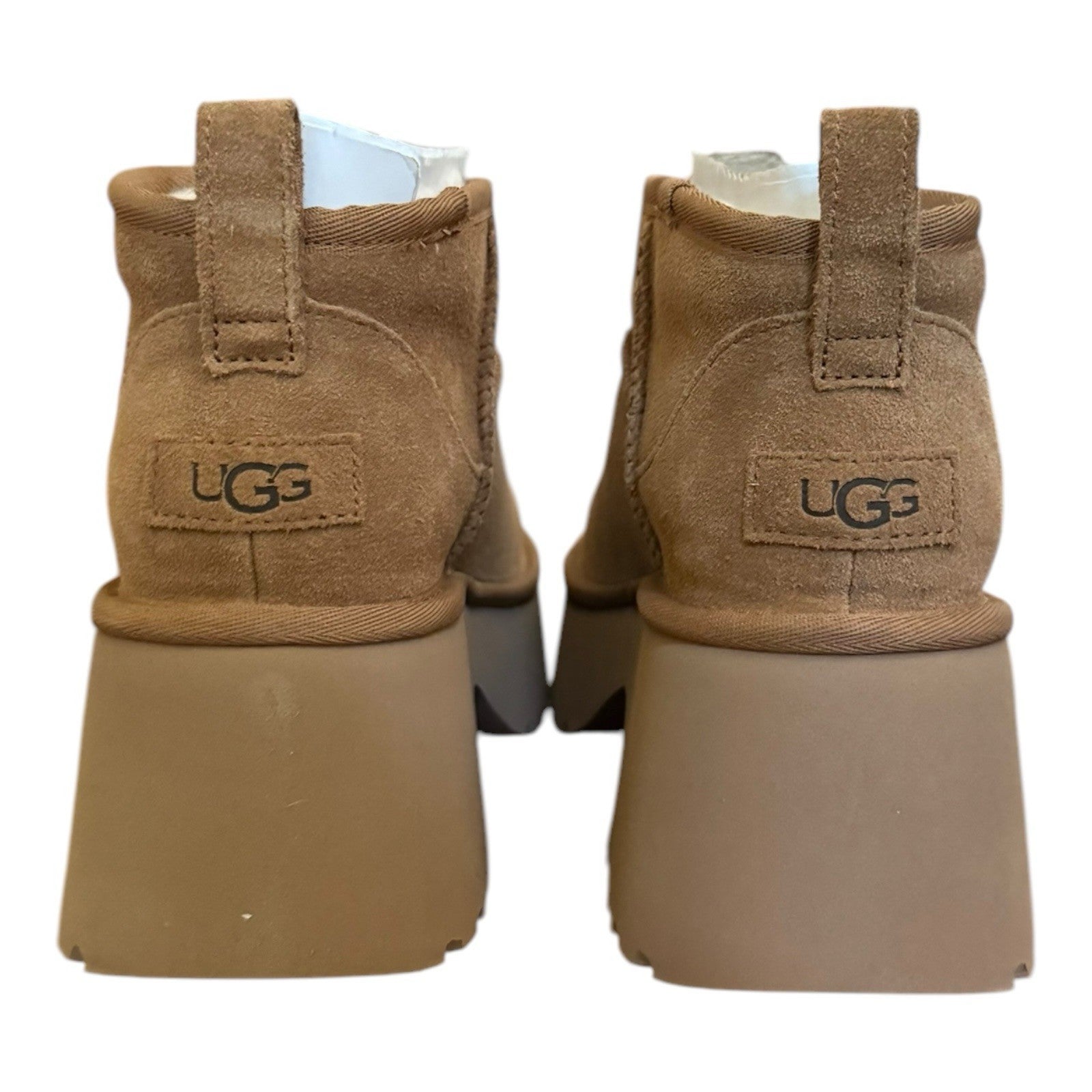 Women’s Heel Ugg Mid Brown Size 9 Women’s