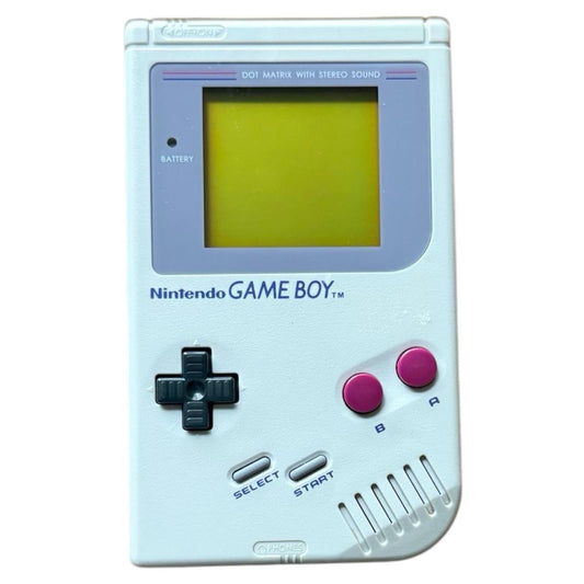 Nintendo Game Boy Original Console W/ New Screen, 4 Games & Carrying Case