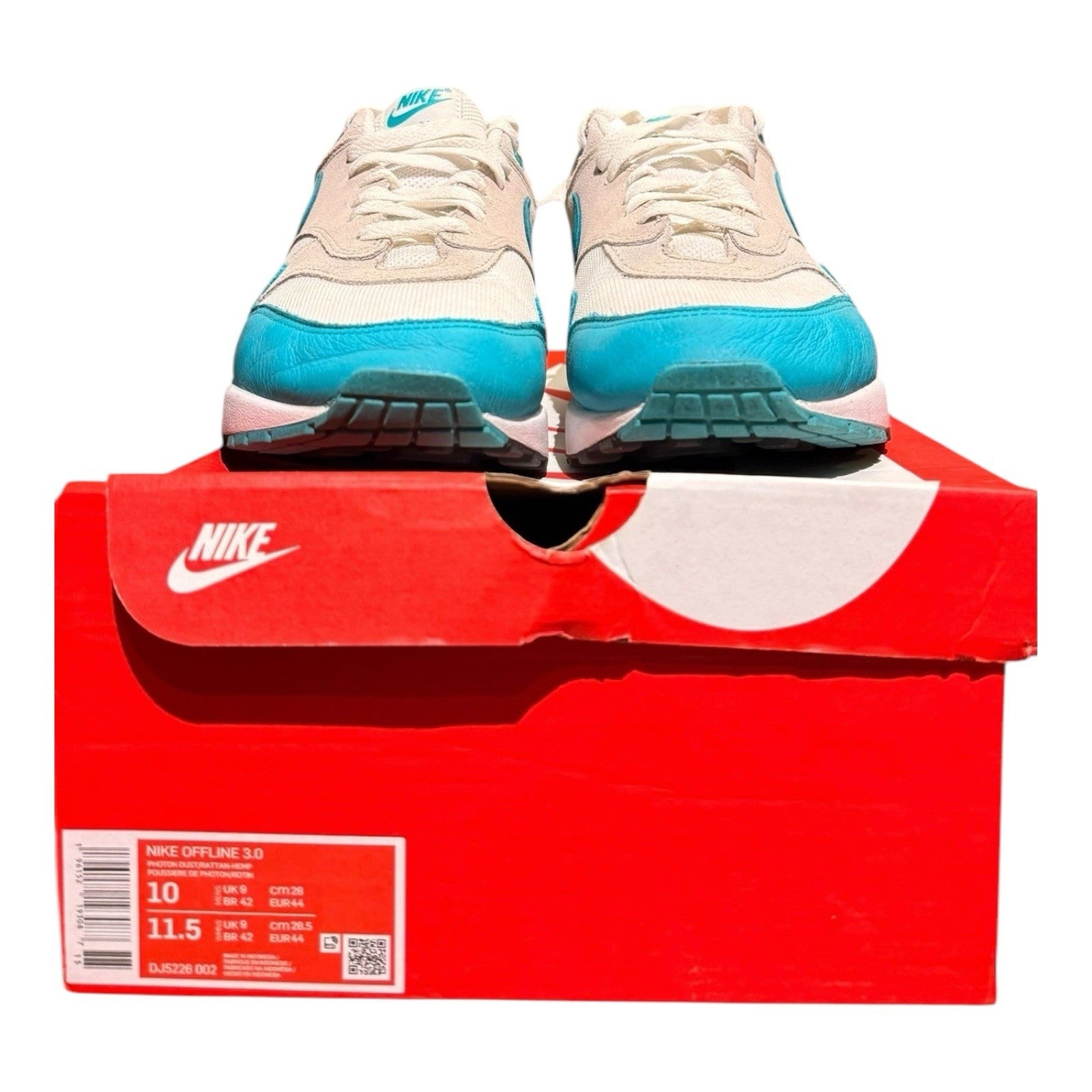 Size 10 - Nike Air Max 1 SC Clear Jade