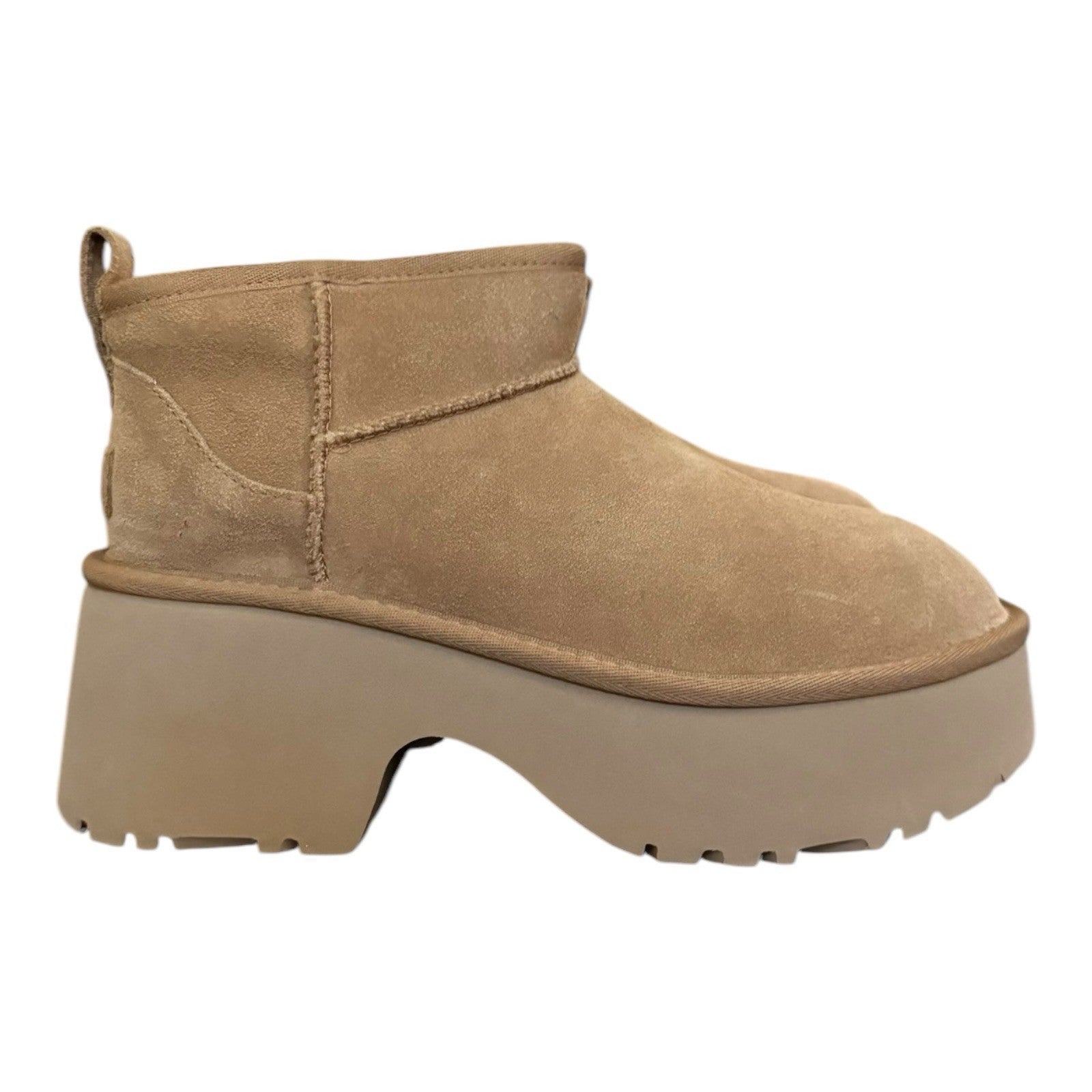 Women’s Heel Ugg Mid Brown Size 9 Women’s
