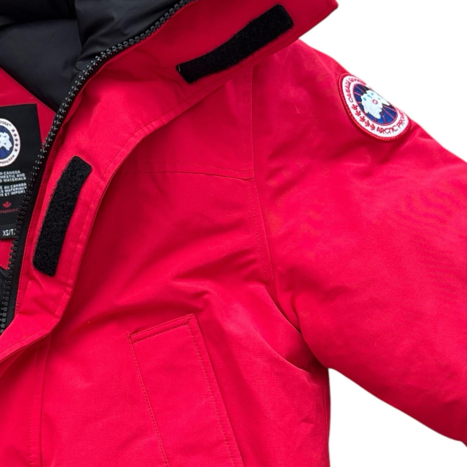 Canada Goose Women’s Red Parka Size XS