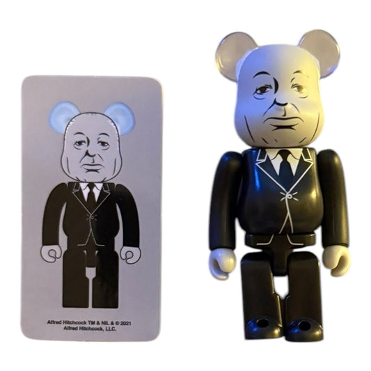 Bearbrick 100% Alfred Hitchcock