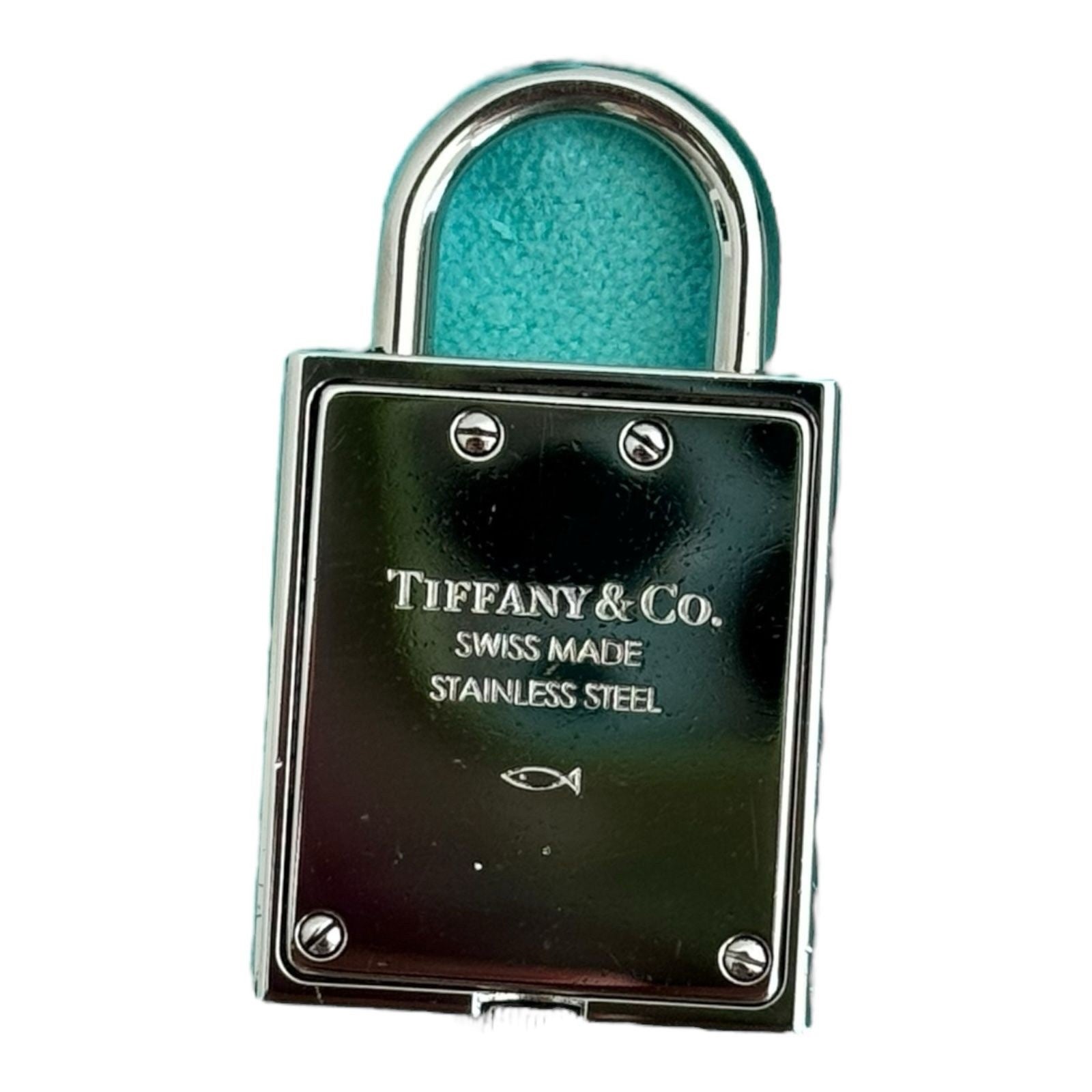 Tiffany & Co Silver Bracelet Clock Charm