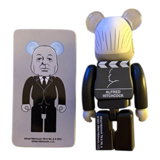 Bearbrick 100% Alfred Hitchcock