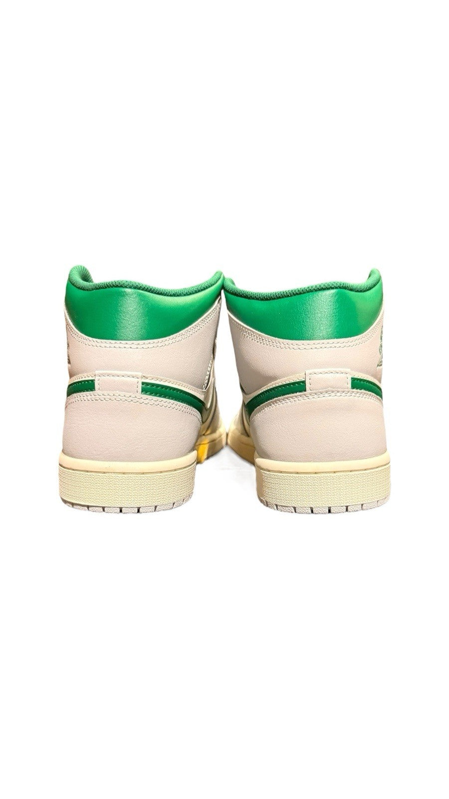 Size 10 - Air Jordan 1 Mid Summit White/ Pine Green