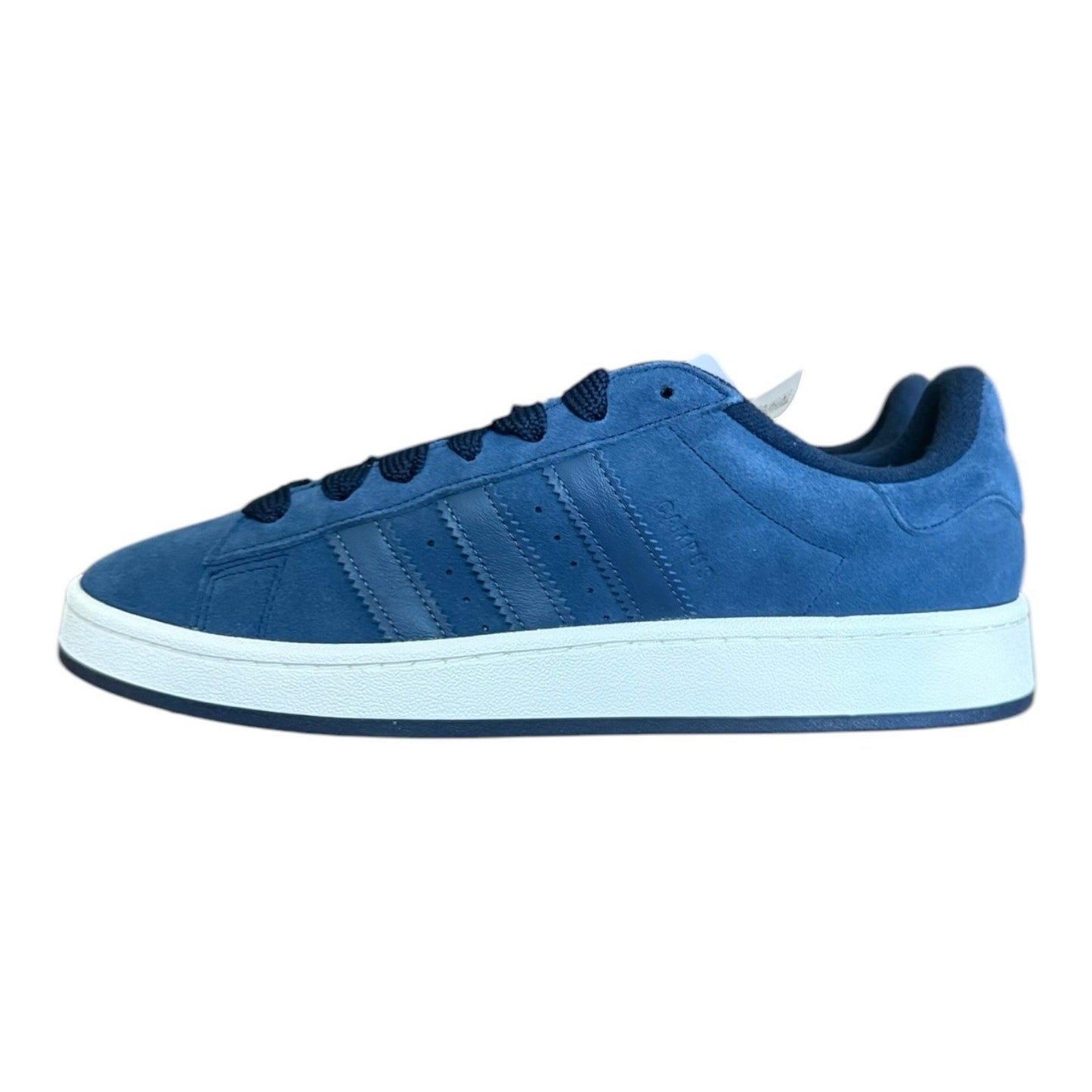 Size 11 Men’s - Adidas Low Top Blue Suede Sneakers