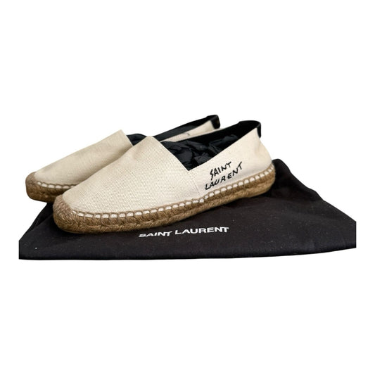 Saint Laurent Canvas Plato Espadrilles
